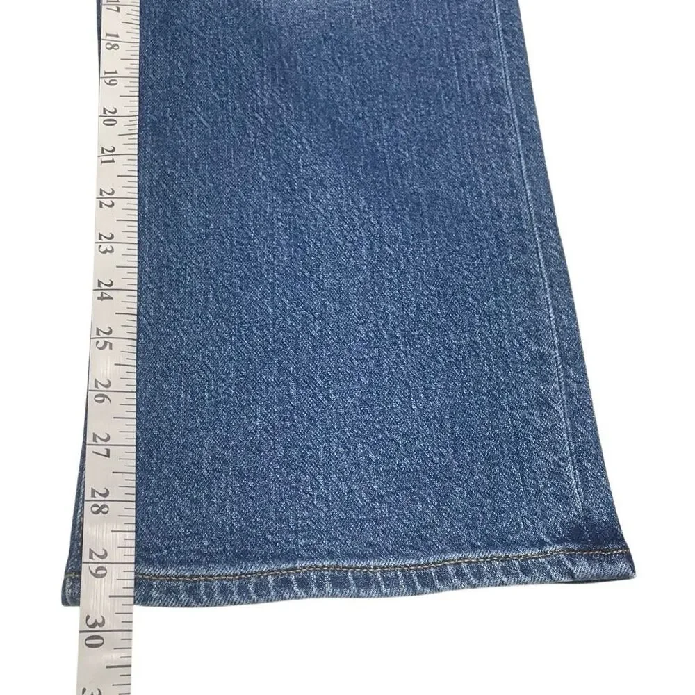 Torrid Medium Wash High-Rise Straight Classic Denim Jeans